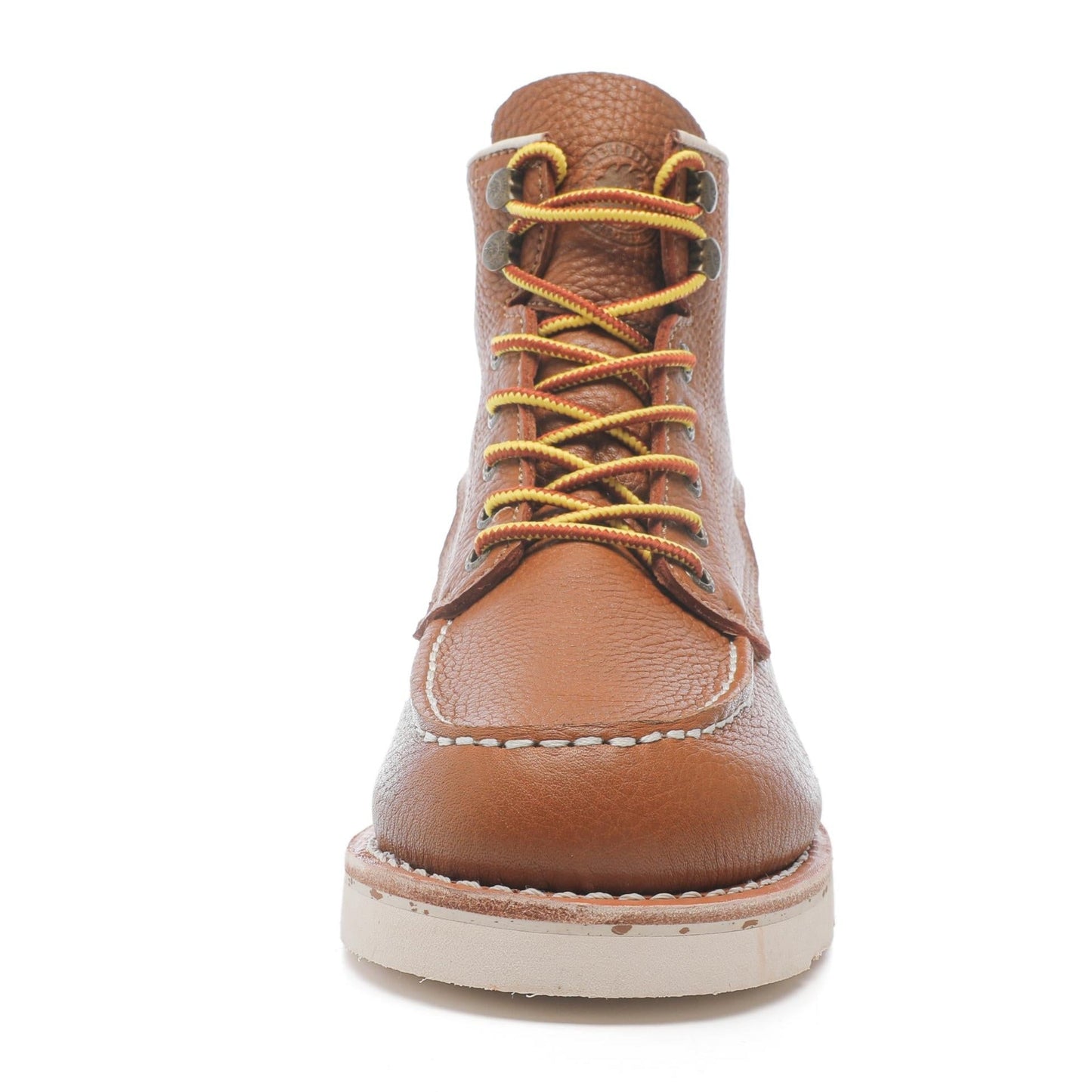 Image of Rockrooster Mens 7 Inch Brown Soft Toe Wedge Work Boots With Vibram® Outsole Vap611 1140217607 from Edmene LLC