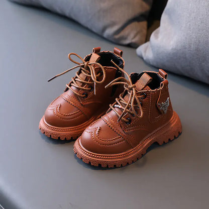 British Style Korean Baby Booties