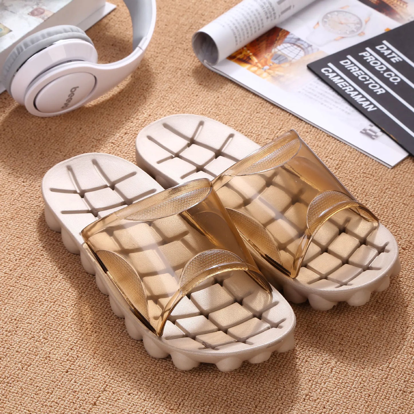 Summer Non-Slip Bathroom Slippers