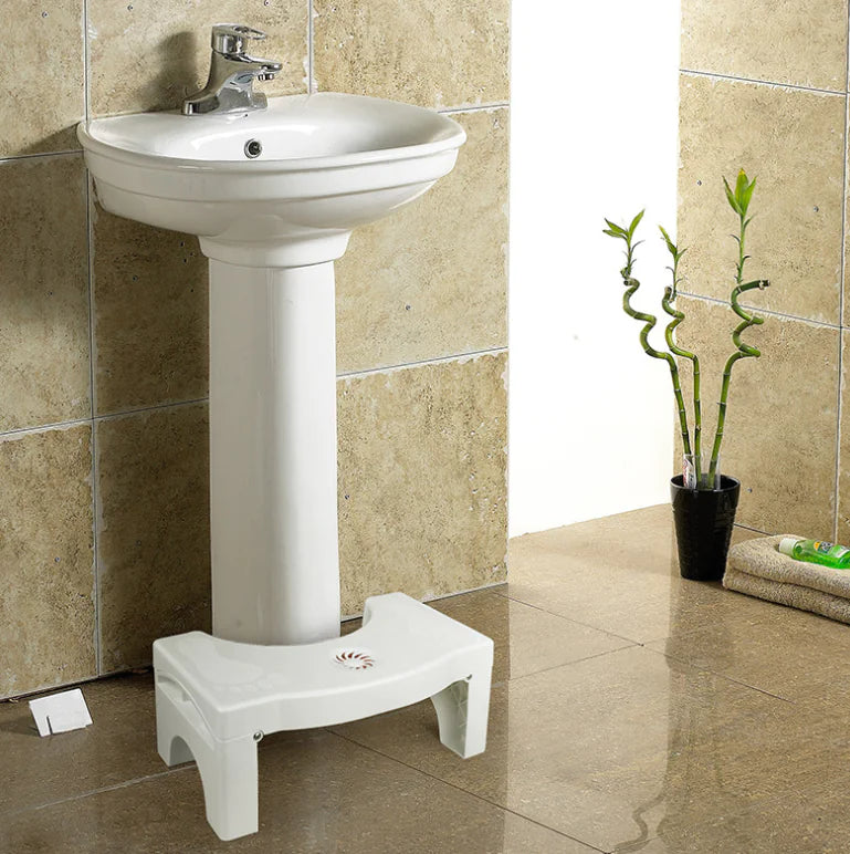 Foldable Toilet Stool for Bathroom Use