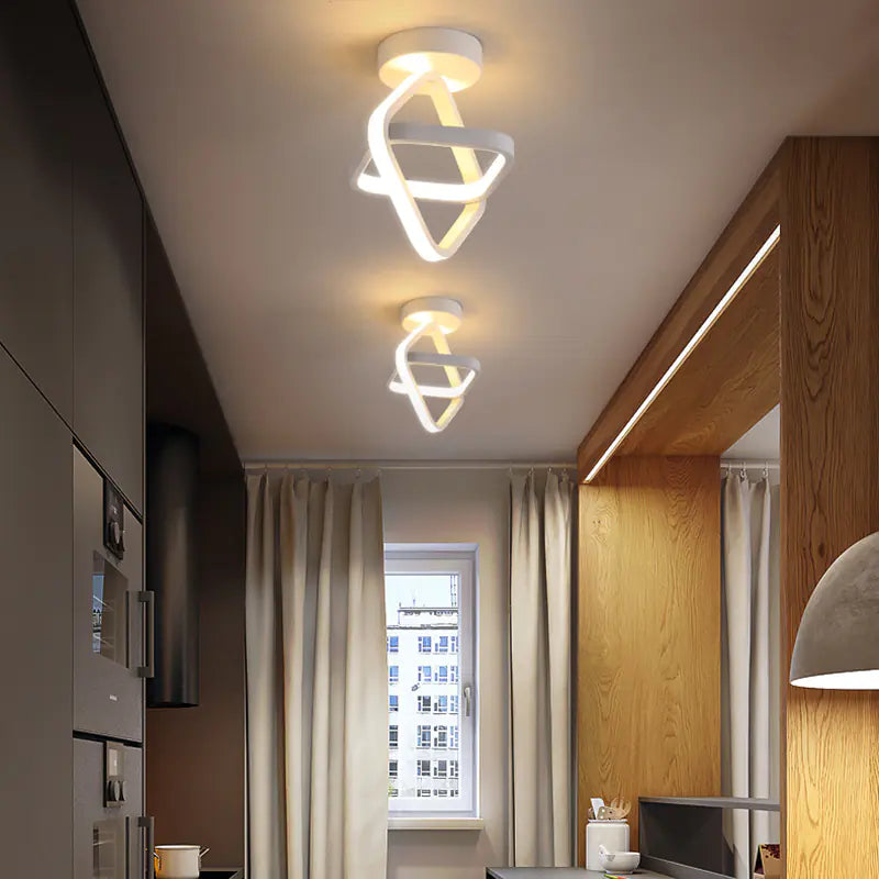 Nordic LED Ceiling Lights for Home, Bedroom & Corridor
